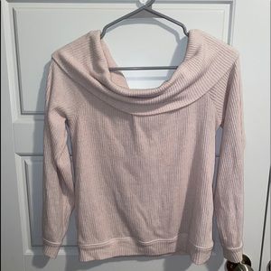 Off the shoulder sweater